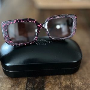 Coach sunglasses-new- rose/pink/black